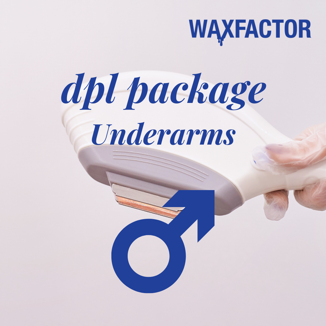DPL Package - Underarms 8 sessions Male Waxfactor